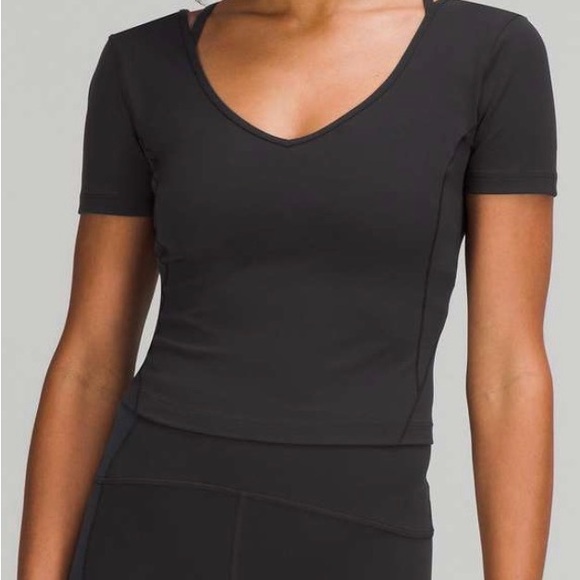 lululemon athletica Tops - lululemon black align top size 2